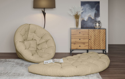 Кресло для отдыха Форест вар1 жаккард тесла крем