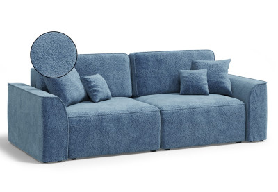 Диван-кровать Поло плюс букле Барни голубой