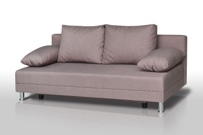 Диван темный беж латте Комфорт без подлокотников 4 подушки