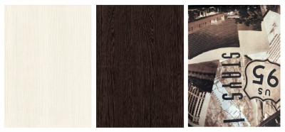 Кровать детская двухъярусная Карамель 75 Анкор светлый / Бодега темный Лас Вегас