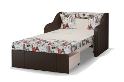 Диван Том, цвет Big ben/ к/з Reex brown