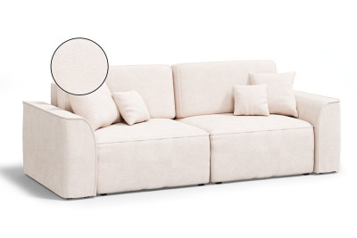 Диван-кровать Поло плюс букле Барни кремовый