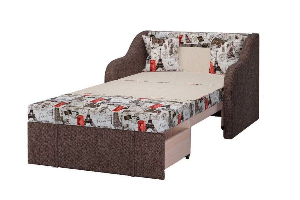 Диван Том, цвет Big ben/Bravo dark brown