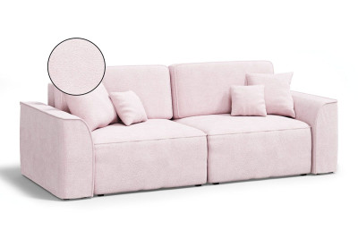 Диван-кровать Поло плюс букле Барни розовый