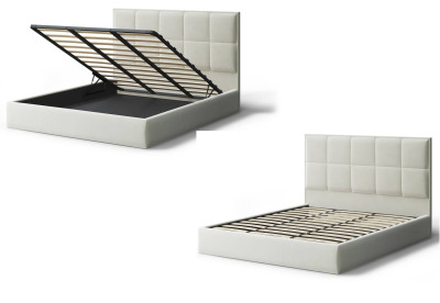 Кровать Велла, 1200*2000 мм, серо белый