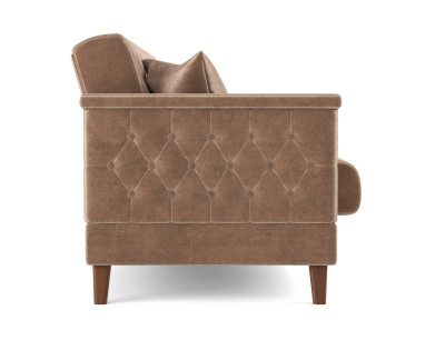 Диван бежевый Амарант велюр тенерифе хумус