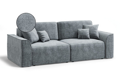 Диван-кровать Поло плюс букле Барни серый