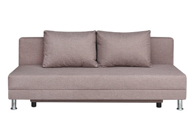 Диван темный беж латте Комфорт без подлокотников 2 подушки