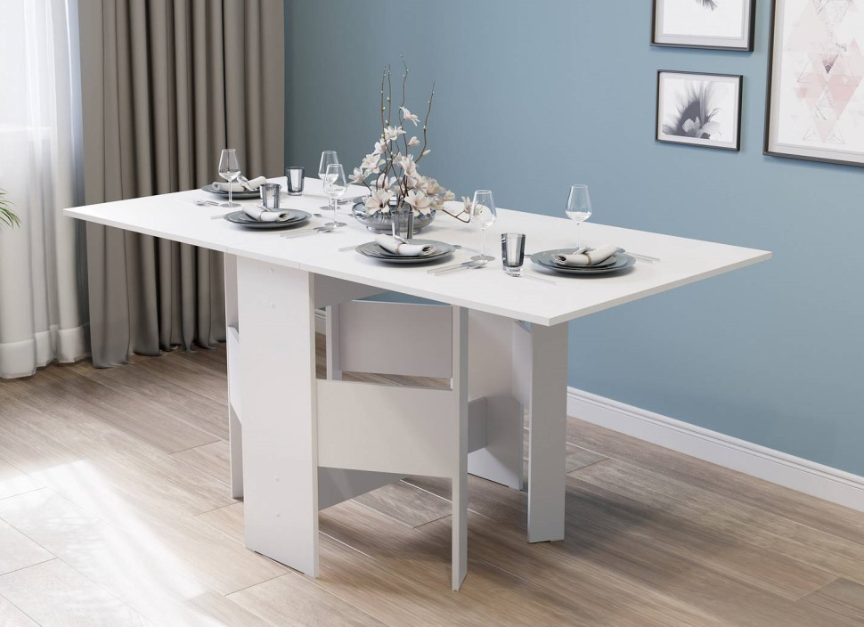 Стол-книжка №1 белый