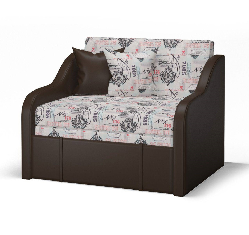 Диван Том, цвет Hotel / экокожа Reex brown