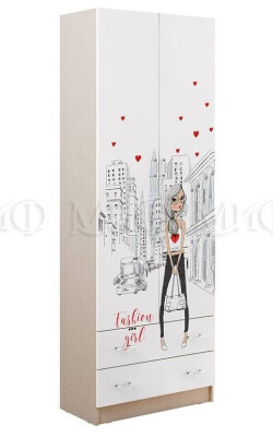 Шкаф для одежды Вега New Girl