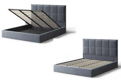 Кровать Велла, 1200*2000 мм, серый