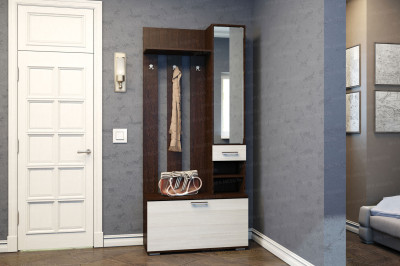 Вешалка с зеркалом В3910 "Ника"