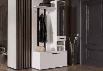 Вешалка с зеркалом В3910 "Ника"