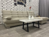 Диван угловой Сноуден с оттоманкой Veluta LUX 17