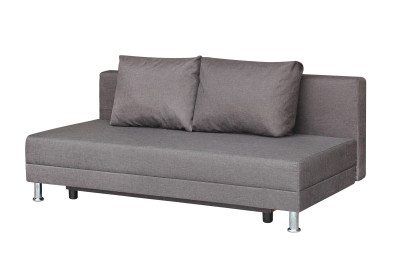 Диван коричневый битер Комфорт без подлокотников 2 подушки