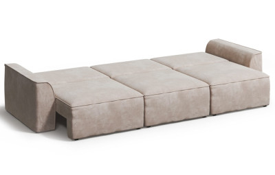 Диван бежевый Поло плюс макси велюр Бренди лайт 03/05