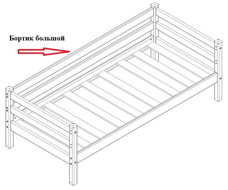 Бортик большой Сонечка