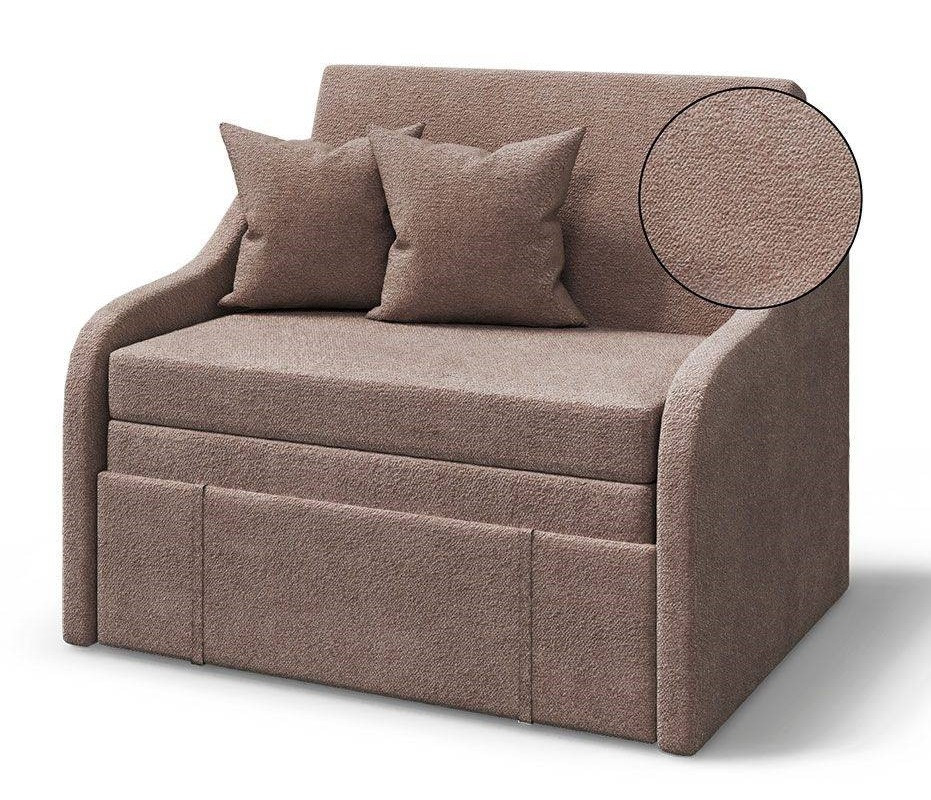 Диван Том, цвет Барни какао