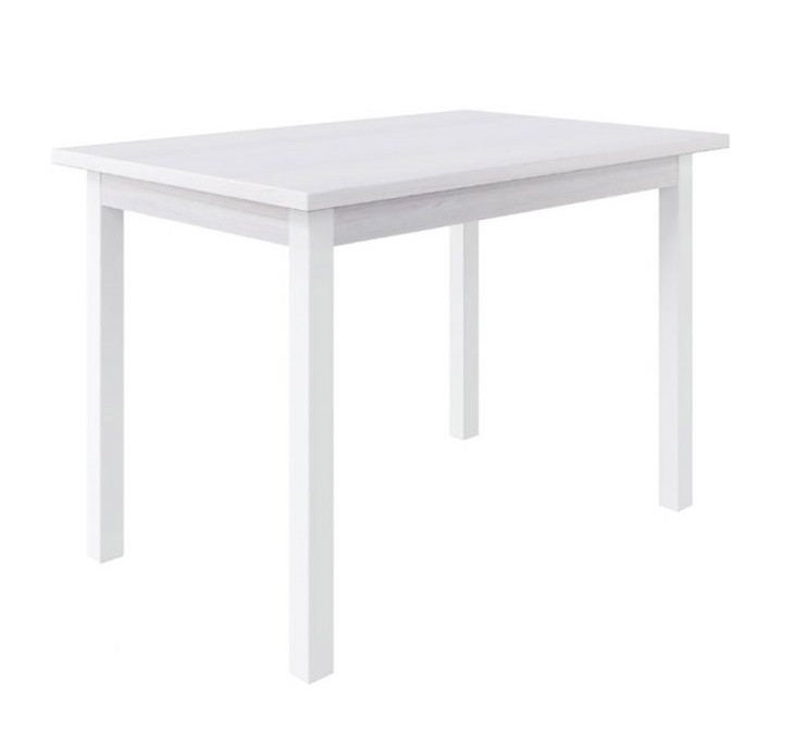 Стол обеденный Квант 1200мм ясень анкор/металл серо-белый