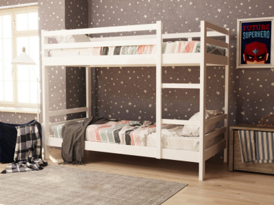 Двухъярусная кровать из массива березы Соня-7