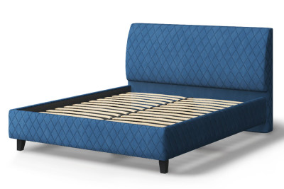 Кровать Хилтон, 2000*1400 мм, синий