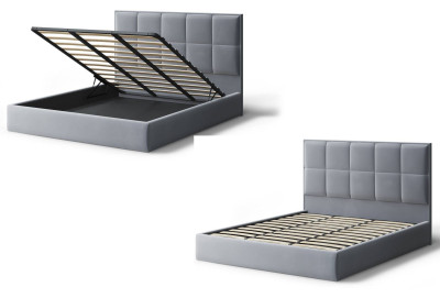 Кровать Велла, 1400*2000 мм, светло серый