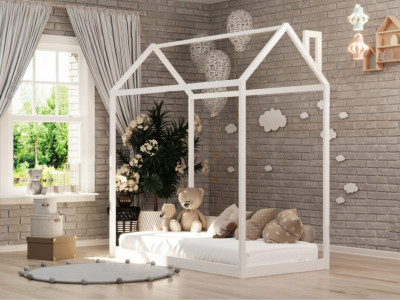 Детская кровать из массива березы Соня-9