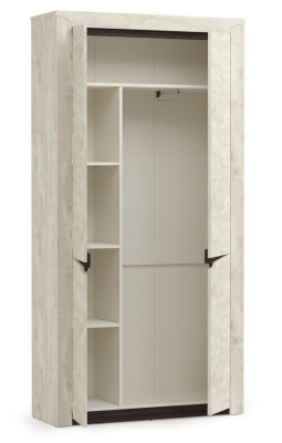 Шкаф для одежды 33.18 Лючия бетон