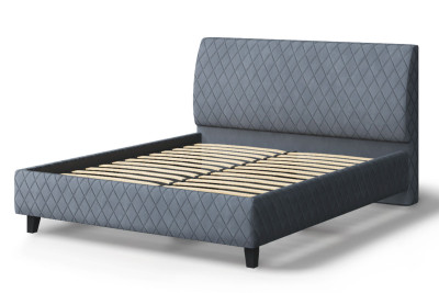 Кровать Хилтон, 2000*1400 мм, серый