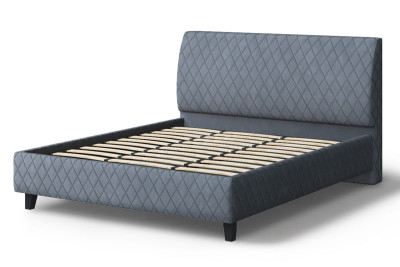 Кровать Хилтон, 2000*1400 мм, серый