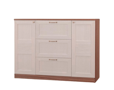 Комод Лестер, ясень шимо темный/бодега светлая