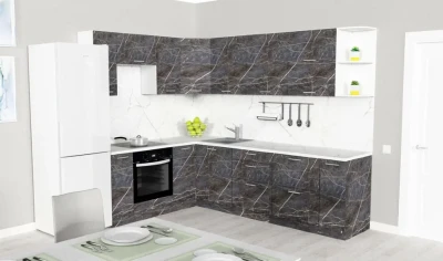 Пенал кухонный 2 ящика АТР