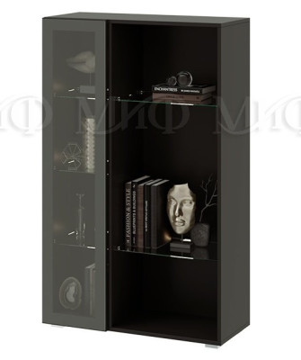 Шкаф-витрина с полками Николь