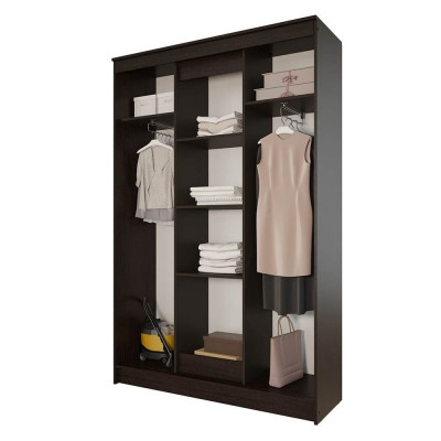 Шкаф-купе Агат с зеркалами