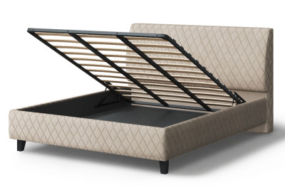 Кровать Хилтон, 2000*1600 мм, бежевый