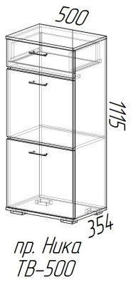 Тумба ТВ500 "Ника"