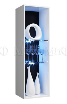 Пенал Нэнси New со стеклом навесной исп2