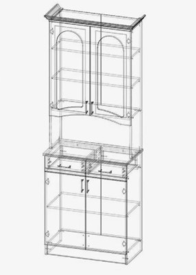 Буфет двухстворчатый Констанция