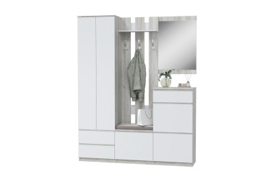 Зеркало Лори серый