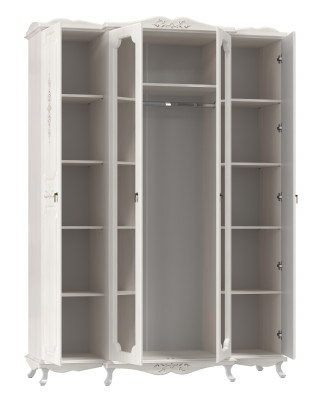 Шкаф для одежды 06.116 Кантри вудлайн кремовый