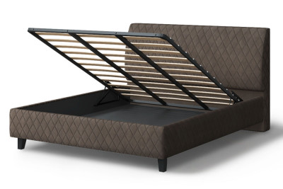 Кровать Хилтон, 2000*1600 мм, коричневый