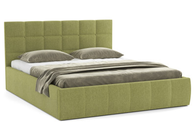 Кровать Диана 1400 Н=1010мм с подъемным мех. жаккард форест