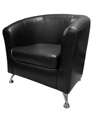 Кресло Бо кожзам Black