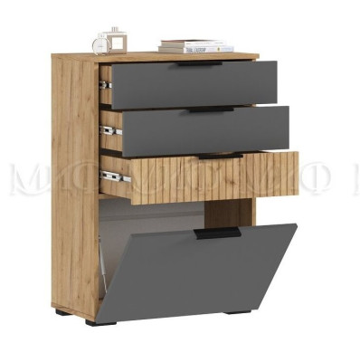  Комод Роджина 3 ящика и шкаф