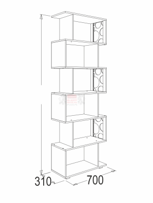 Стеллаж Омега 16
