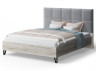 Кровать Вита с мягким изголовьем, 1600*2000 мм, серый