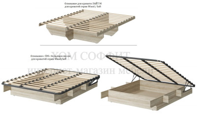 Кровать Вита с мягким изголовьем, 1800*2000 мм, пепельная роза