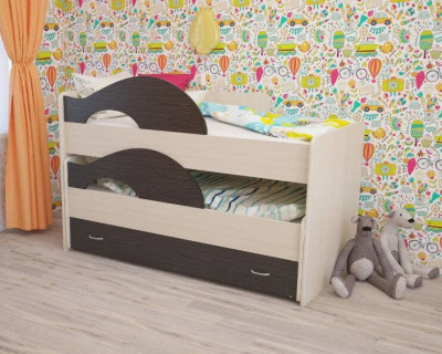 Кровать детская Матрешка Венге