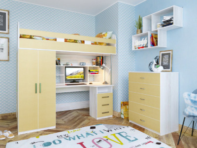 Кровать-чердак Аракс винтерберг-зира